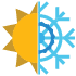 sun and ice icon
